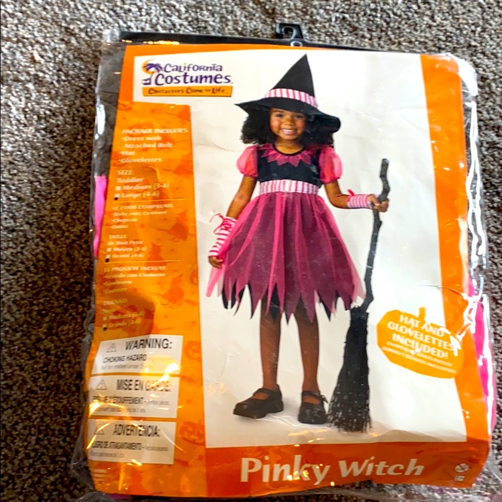 Pinky Witch Costume